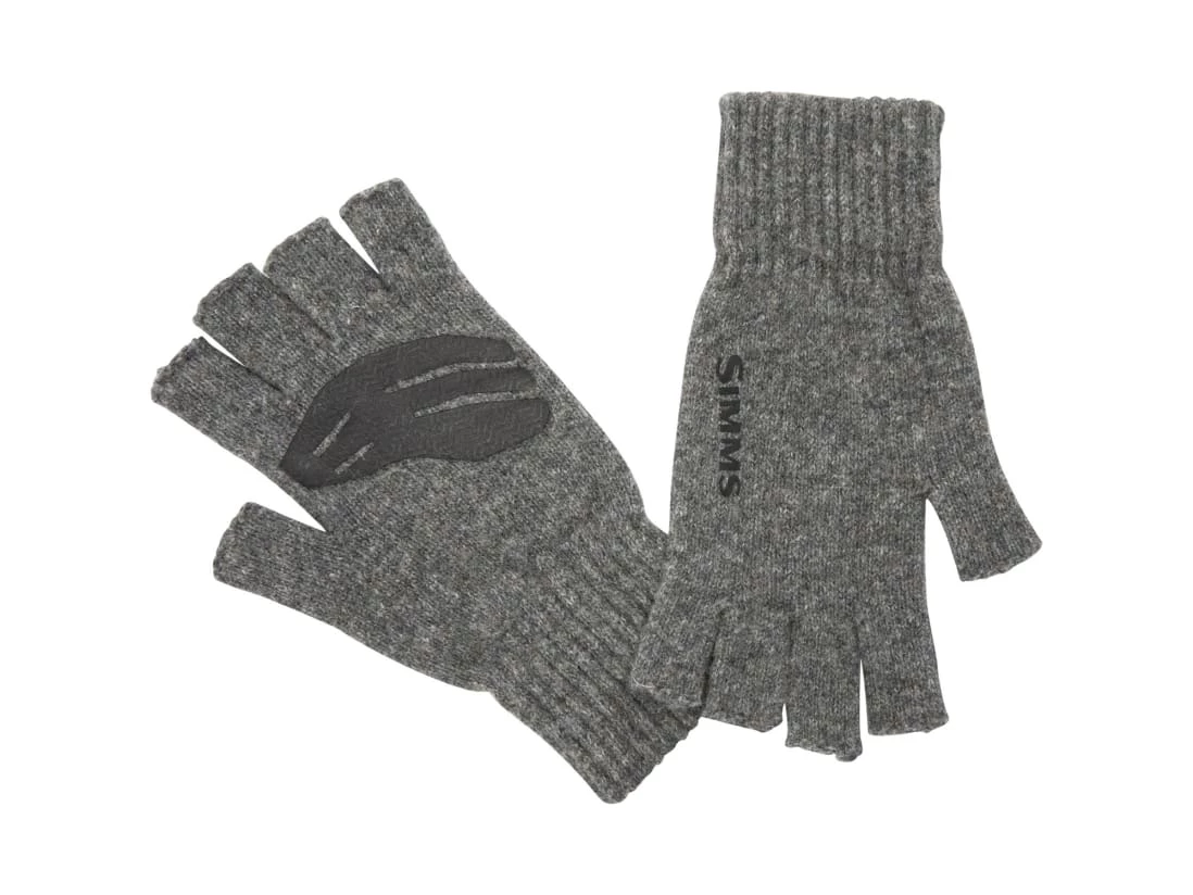 Simms Wool Half Finger Mitt