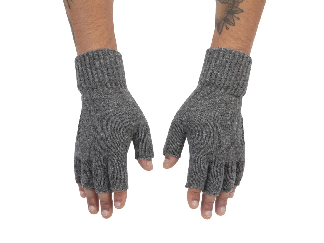 Simms Wool Half Finger Mitt - Image 2