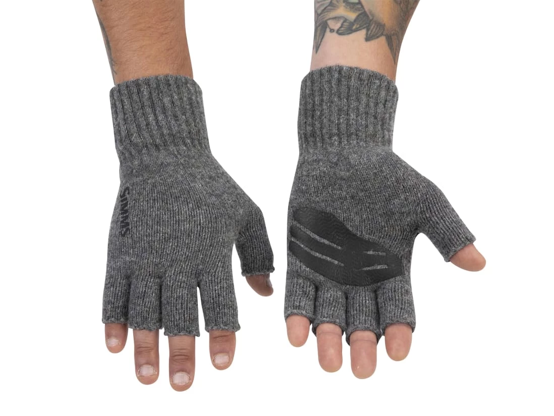 Simms Wool Half Finger Mitt - Image 3