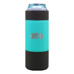 Toadfish Outfitters Slim Can Cooler 12oz -ElaZtech store slim can teal front new 1