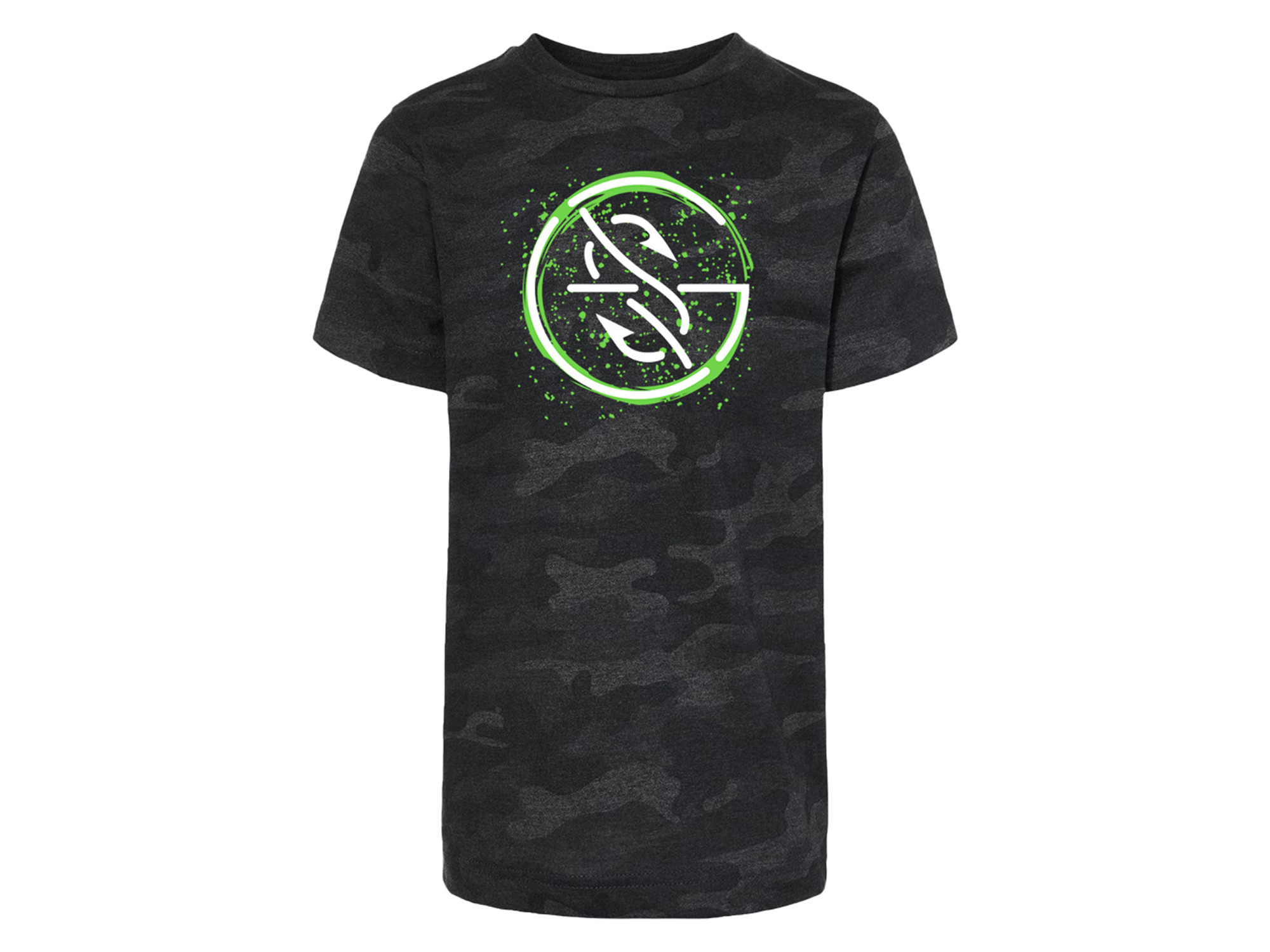 Googan Squad Youth Splatter T-Shirt Googan Squad Youth Splatter T-Shirt -ElaZtech store splatter logo tee mock 1 4